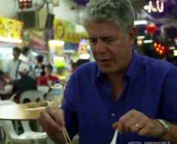 Anthony Bourdain in Penang