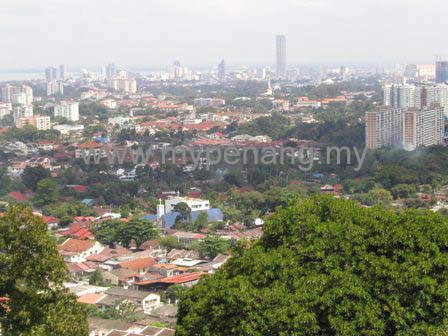 View from Kek Lok Si, Air Itam